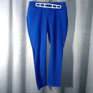Bright Blue Petite Jeggings